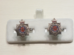 Royal Corps of Transport enamelled cufflinks - Click Image to Close
